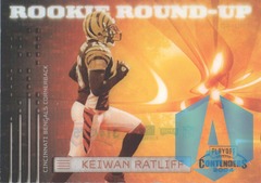 2004 Playoff Contenders Rookie Round Up #RU40 Keiwan Ratliff 008/375 Acetate